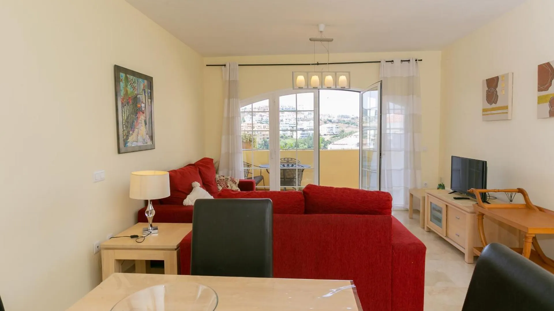 Apartmán Tranquilo apartamento junto al campo de Golf Mijas
